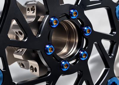 Brake Rotor Titanium Bolt Set — 12 Bolts