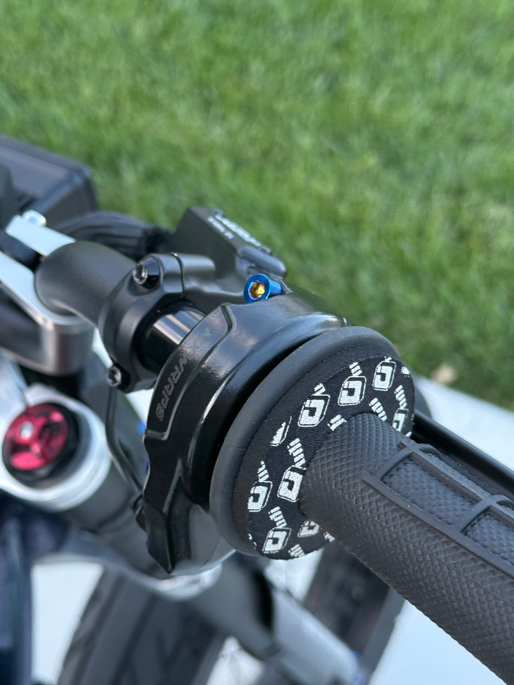 E-Moto Throttle Titanium Bolt Set โ 2 Bolts