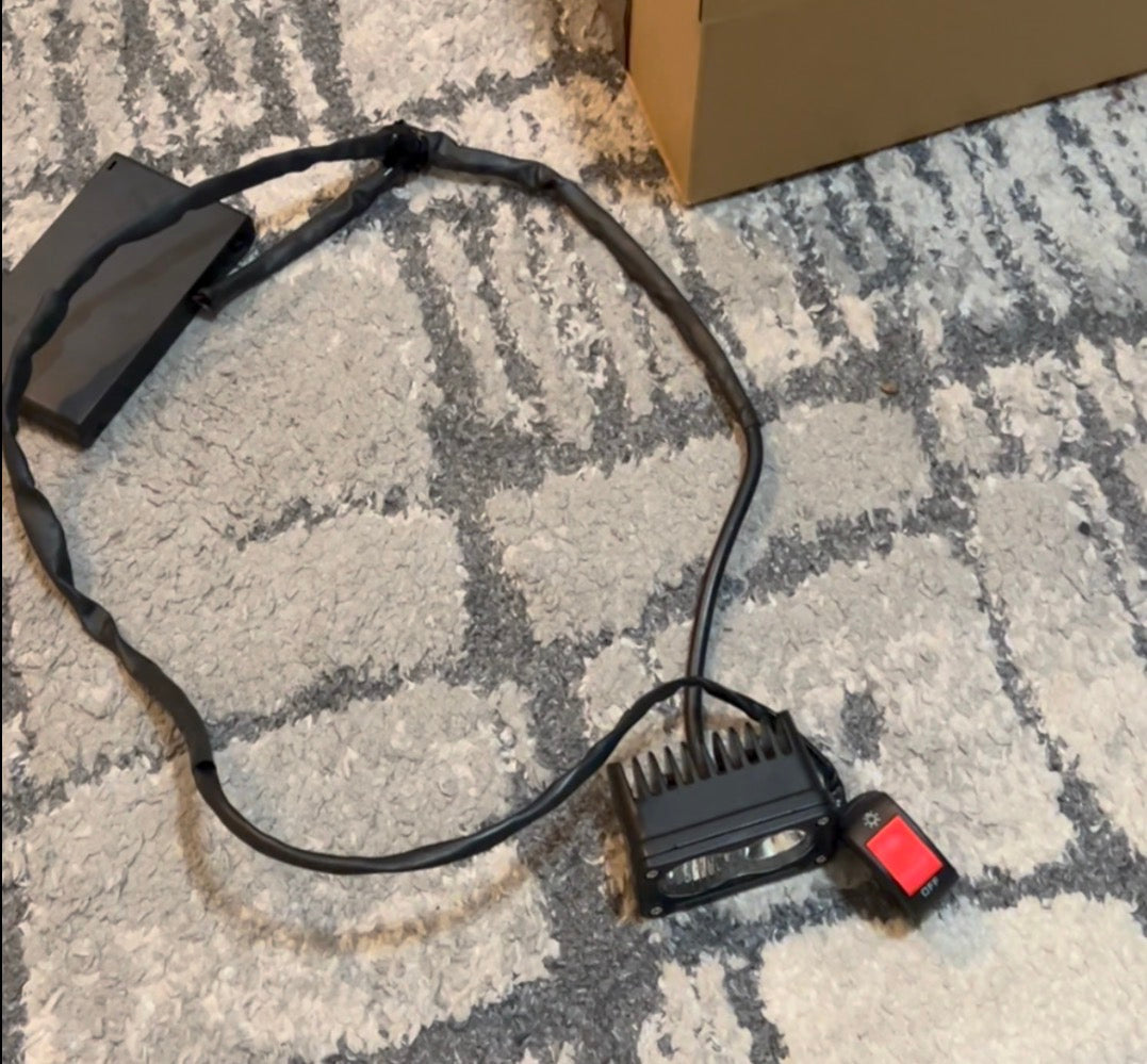 Battery powered baja lights