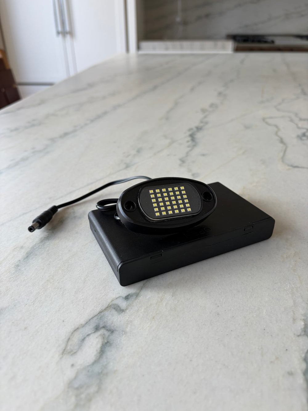 Battery-Powered Rock Light