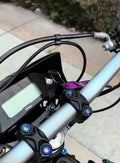 Titanium ultra bee handlebar bolts