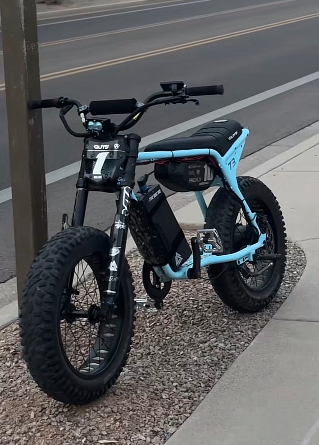 Super73 Z Adventure titanium kit