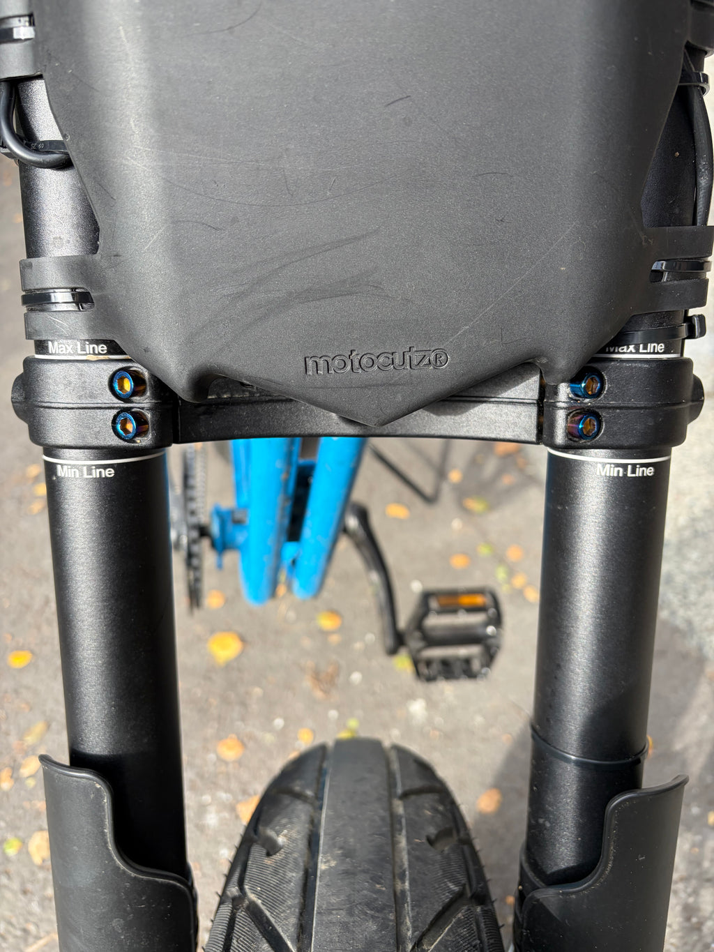 Super73 Titanium Fork Bolts — Compatible with R & S Series